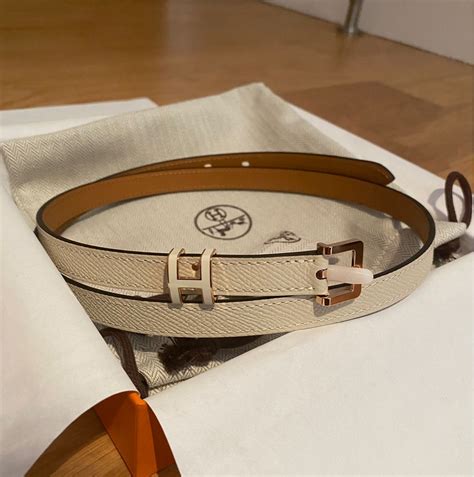 hermes rose gold belt kit